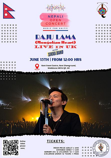Nepali Open Concert 2024 organised by the Magar Association UK