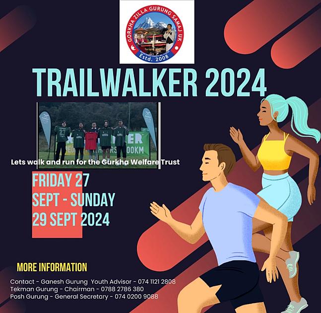 Gorkha Zilla Gurung Samaj UK Youth Trail Walker 2024 