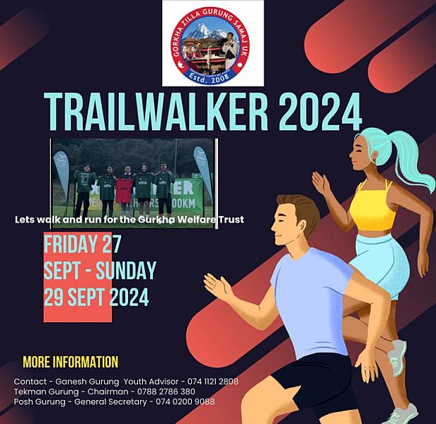 Gorkha Zilla Gurung Samaj UK Youth Trail Walker 2024 