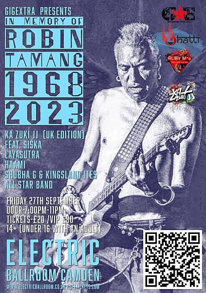 In memory of Robin Tamang 2024 Event