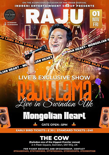 Raju Lama in Swindon
