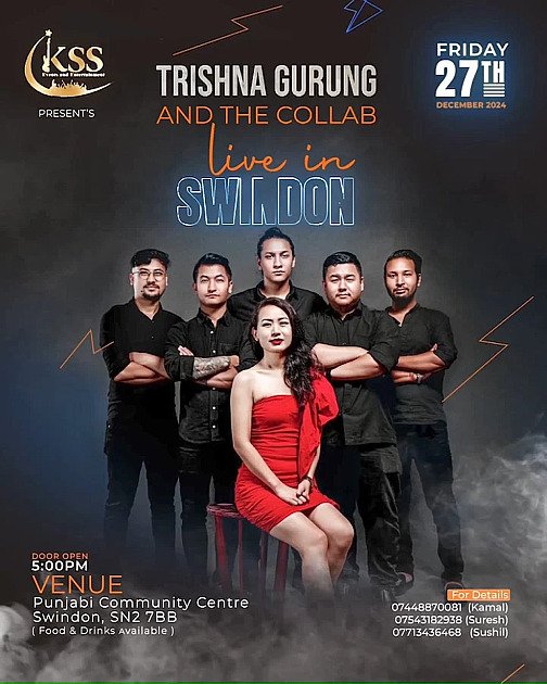 Trishan Gurung & The Collab  at Swindon