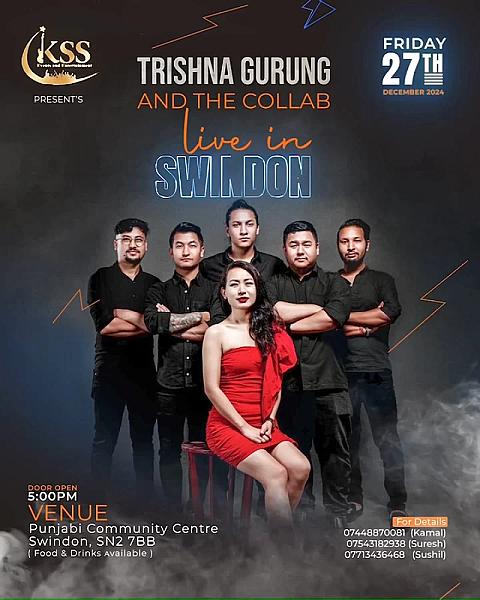 Trishan Gurung & The Collab  at Swindon