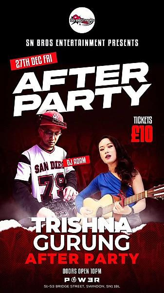 Trishna Gurung After Party