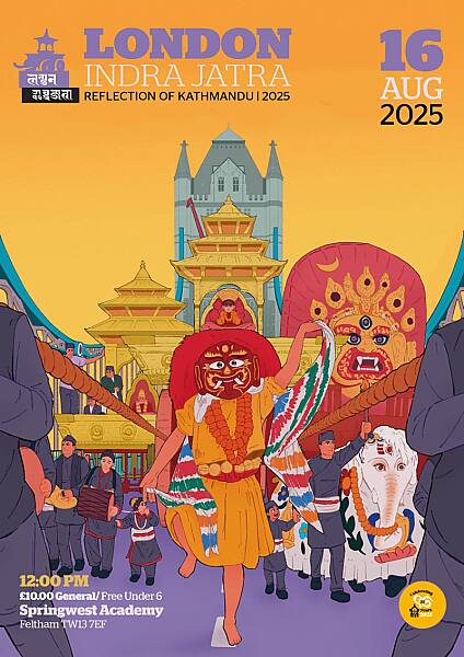 London Indra Jatra very first time in the UK